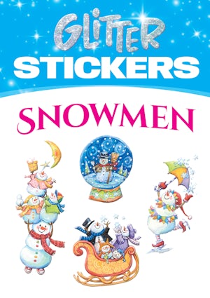 Glitter Snowmen Stickers