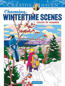 Creative Haven - Charming Wintertime Scenes Color by Number