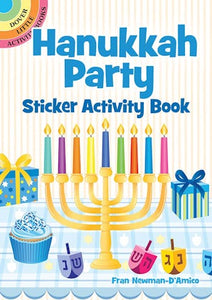 Sticker Activity Book - Hanukkah Party
