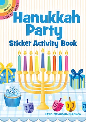 Sticker Activity Book - Hanukkah Party