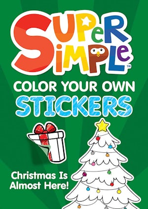 Super Simple Color Your Christmas Stickers