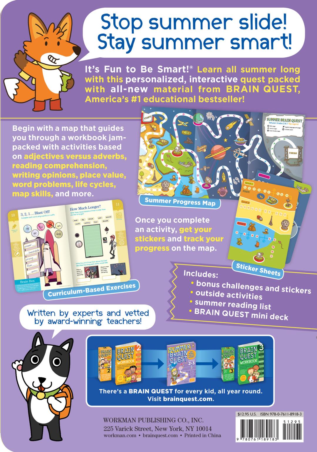 Summer Brain Quest: Grades 2 & 3