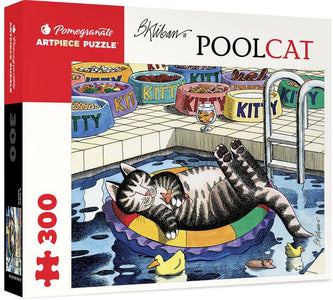 B. Kliban: PoolCat 300-piece Jigsaw  Puzzle