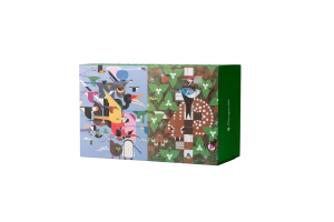 Charley Harper 120-Piece Double-Sided Jigsaw Puzzl