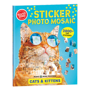 Sticker Photo Mosaic - Cats & Kittens
