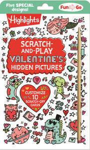Scratch and Play Valentine's Hidden Pictures