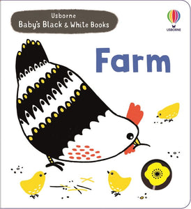 Usborn Baby's Black and White Books: Farm