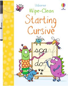 Usborne Wipe-Clean Starting Cursive
