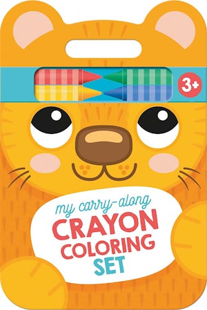 My Carry-Along Crayon Coloring Set - Cat & Friends