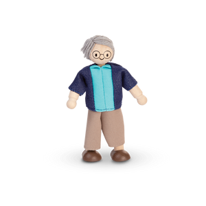 Doll Figure - Grandfather, Light Skin Tone