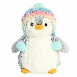 Pompom Rainbow Beanie Plush