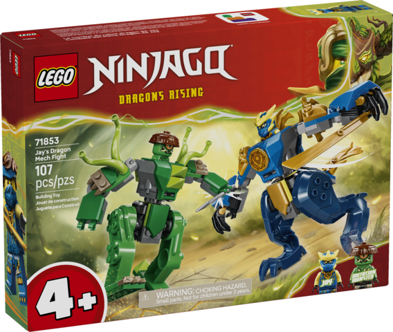 LEGO Jay's Dragon Mech Fight