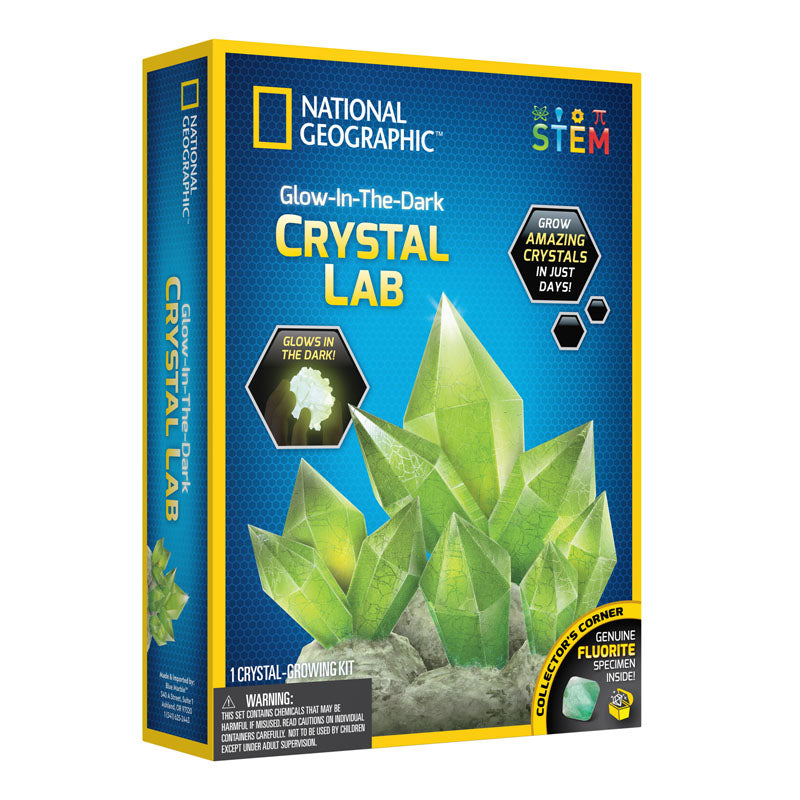 National Geographic Glow in the Dark Crystal Growing Lab