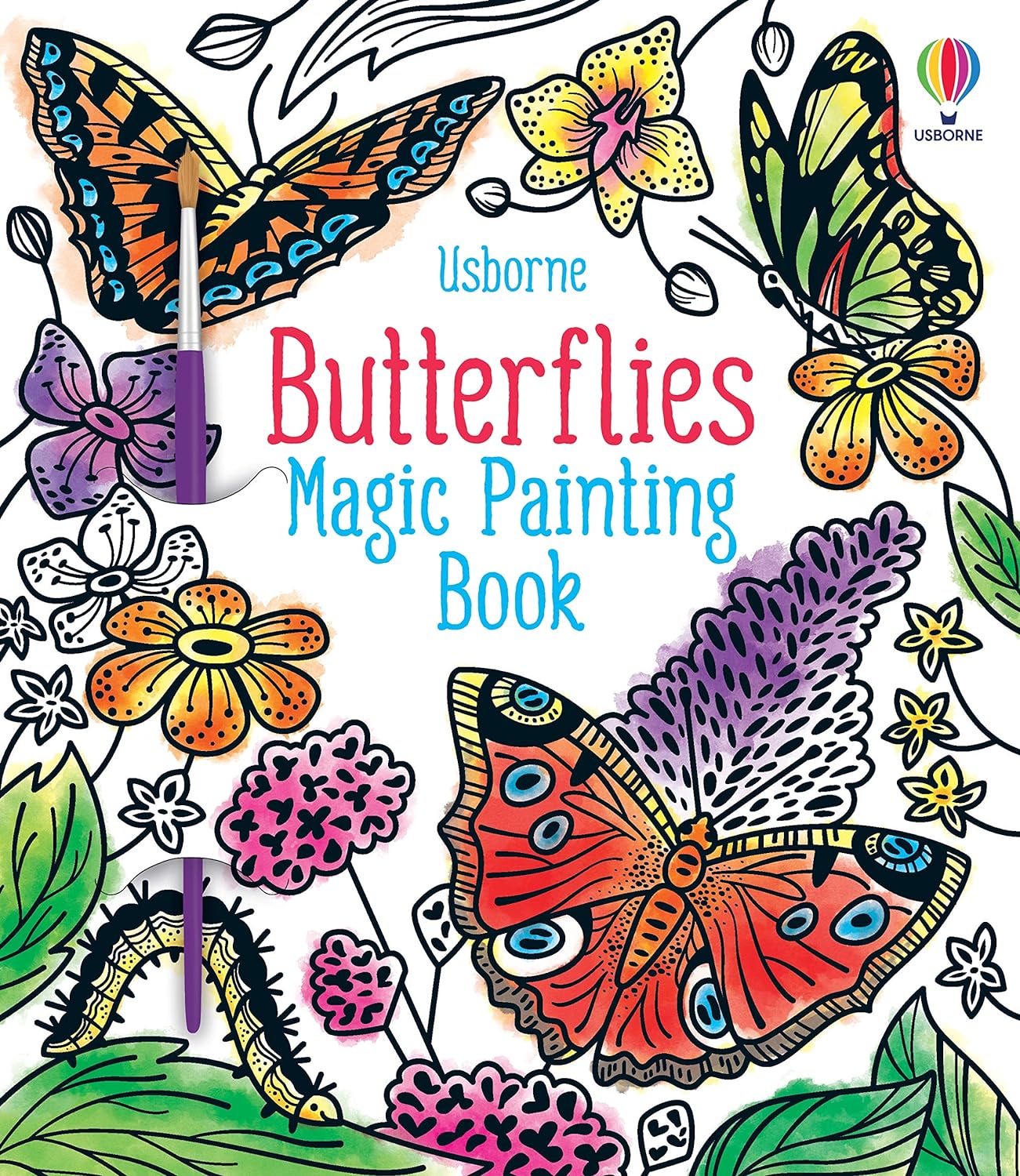 Magic Painting Book - Butterflies