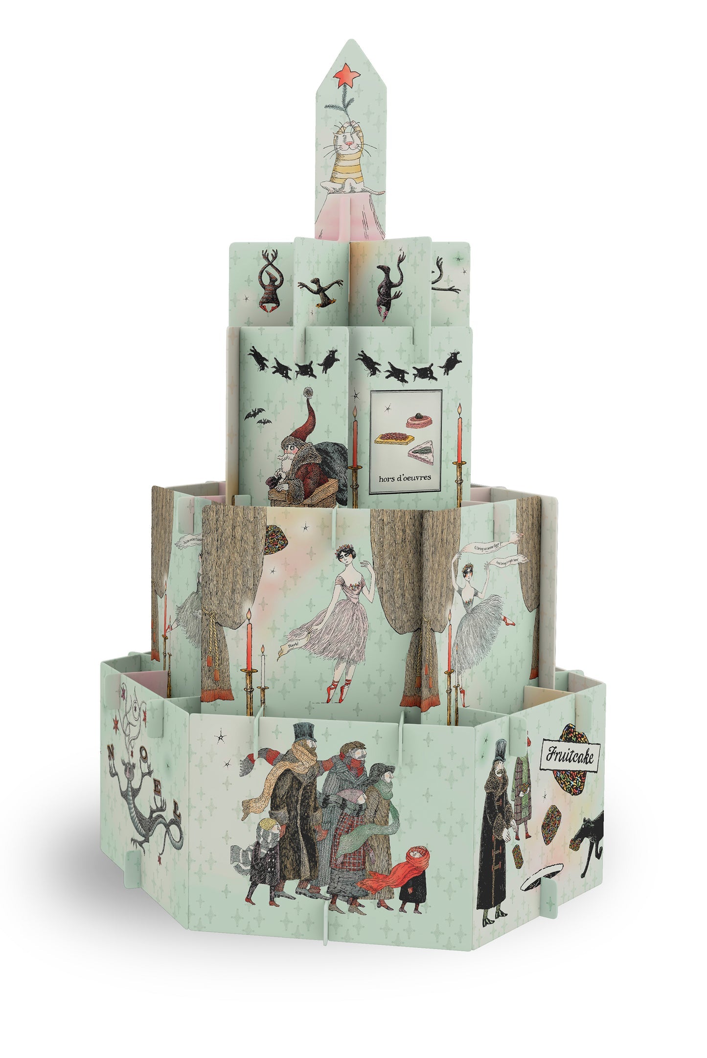 Edward Gorey's Eclectic Christmas  Decor