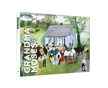Grandma Moses: Moving Day on the  Farm 1000-Piece J