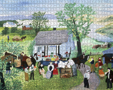 Grandma Moses: Moving Day on the  Farm 1000-Piece J