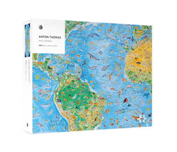 Anton Thomas: Wild World 1500-  Piece Jigsaw Puzzle