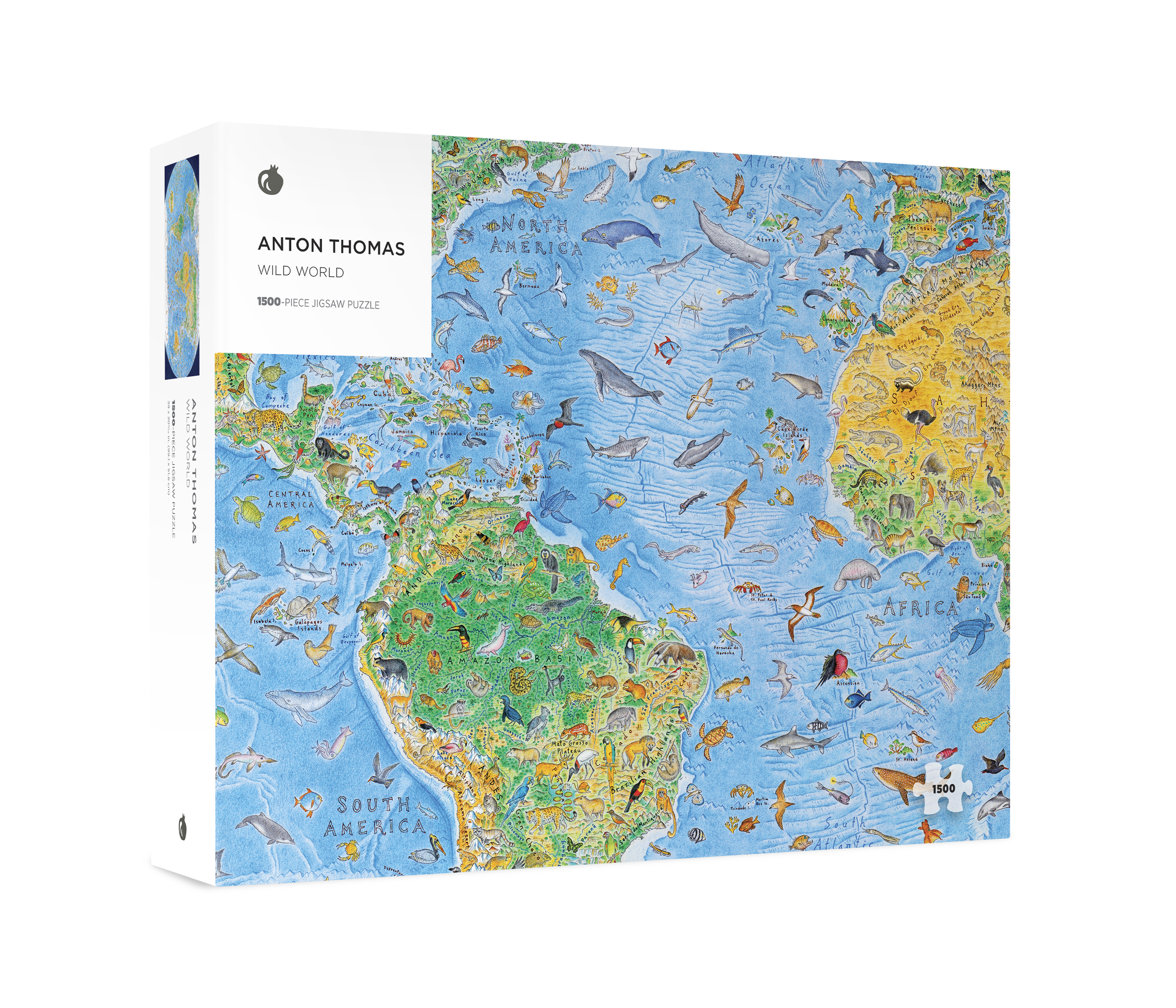 Anton Thomas: Wild World 1500-  Piece Jigsaw Puzzle