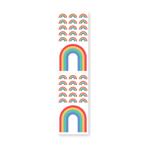 Rainbow-nanza Stickers on the Roll