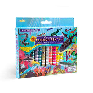 12 Biggie Pencils - Shark