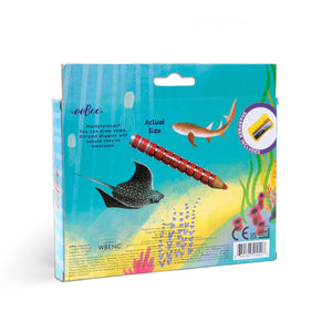 12 Biggie Pencils - Shark