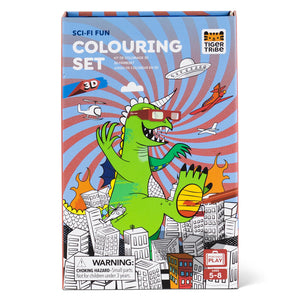 Colouring Set - 3D - Sci-Fi Fun
