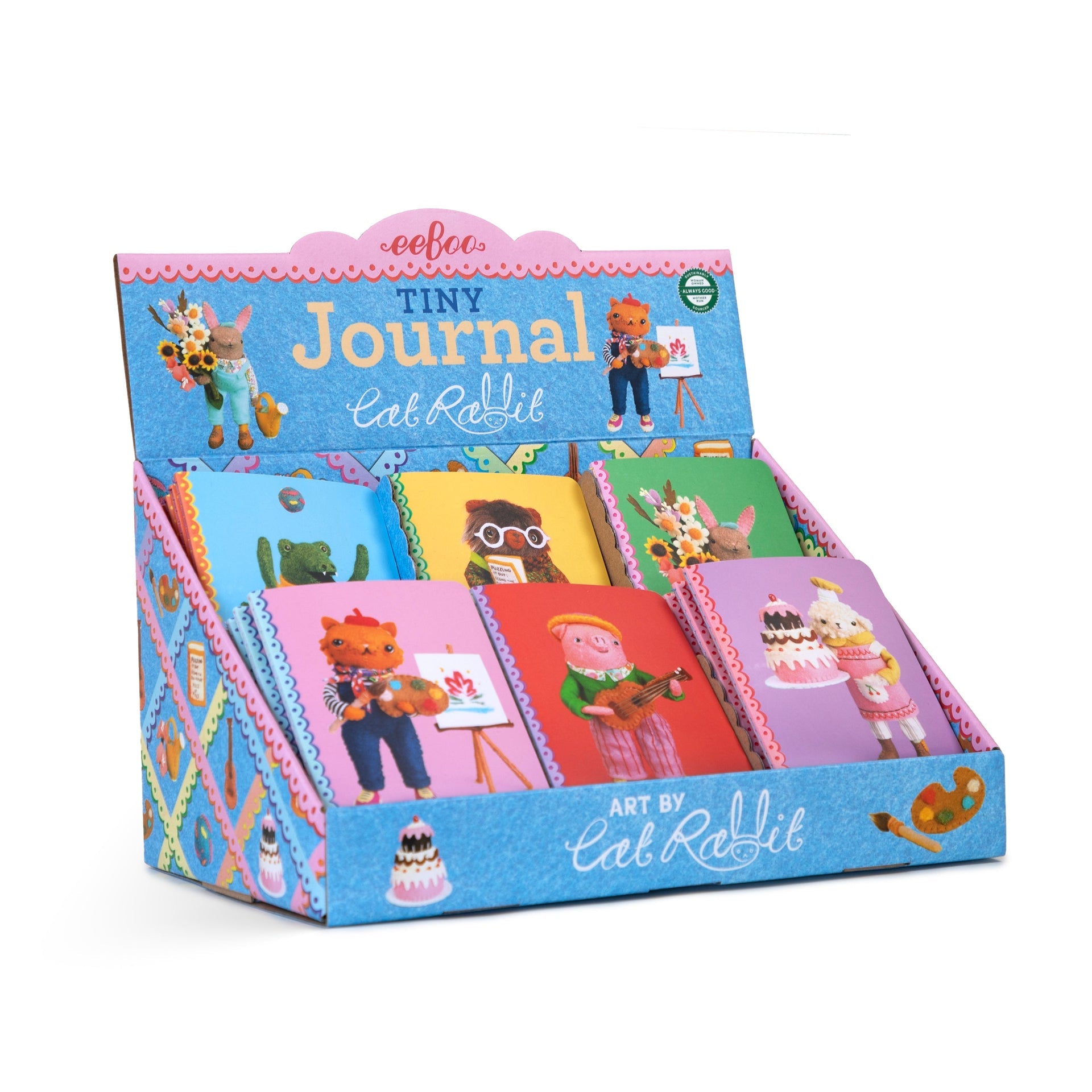 Tiny Journal - Cat Rabbit