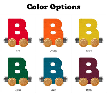 Name Train Bright Letter B