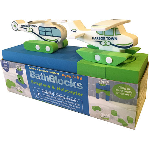 Bath Blocks - Sea Plane & Helicopter
