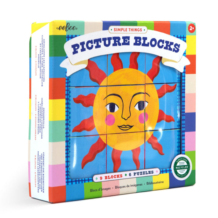 Simple Things Picture Blocks  9 Pc