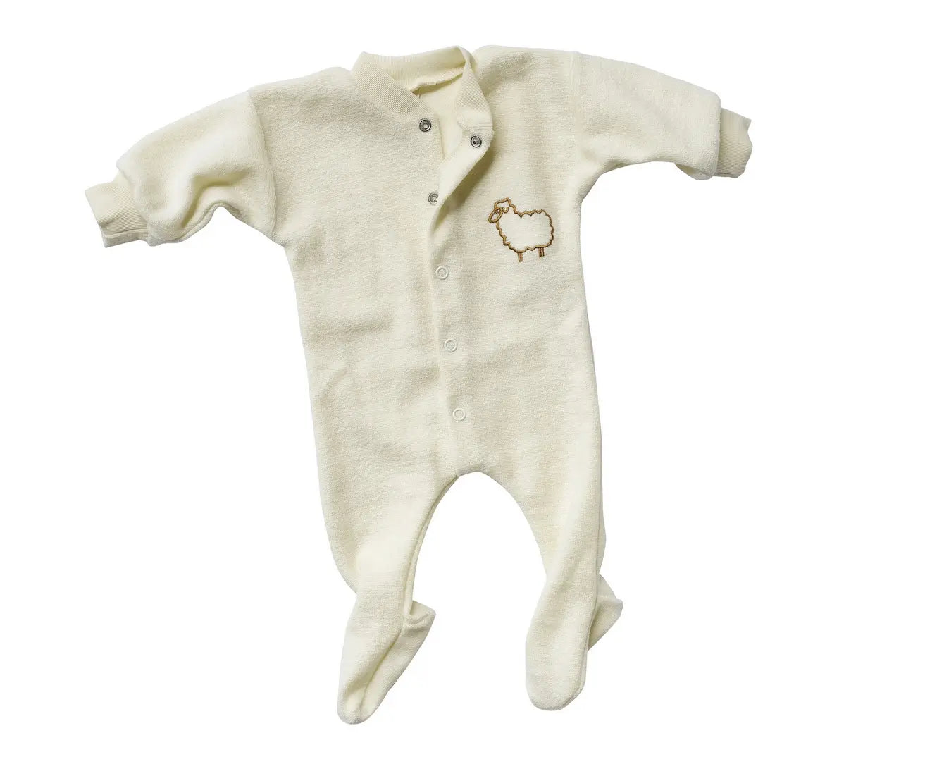 Engel Natur Organic Terry Cloth Baby Footed Pajamas for Preemies – Soft & Cozy