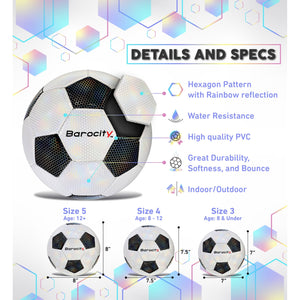Soccer Ball - Classic Black & White Modern Pattern - Size 4