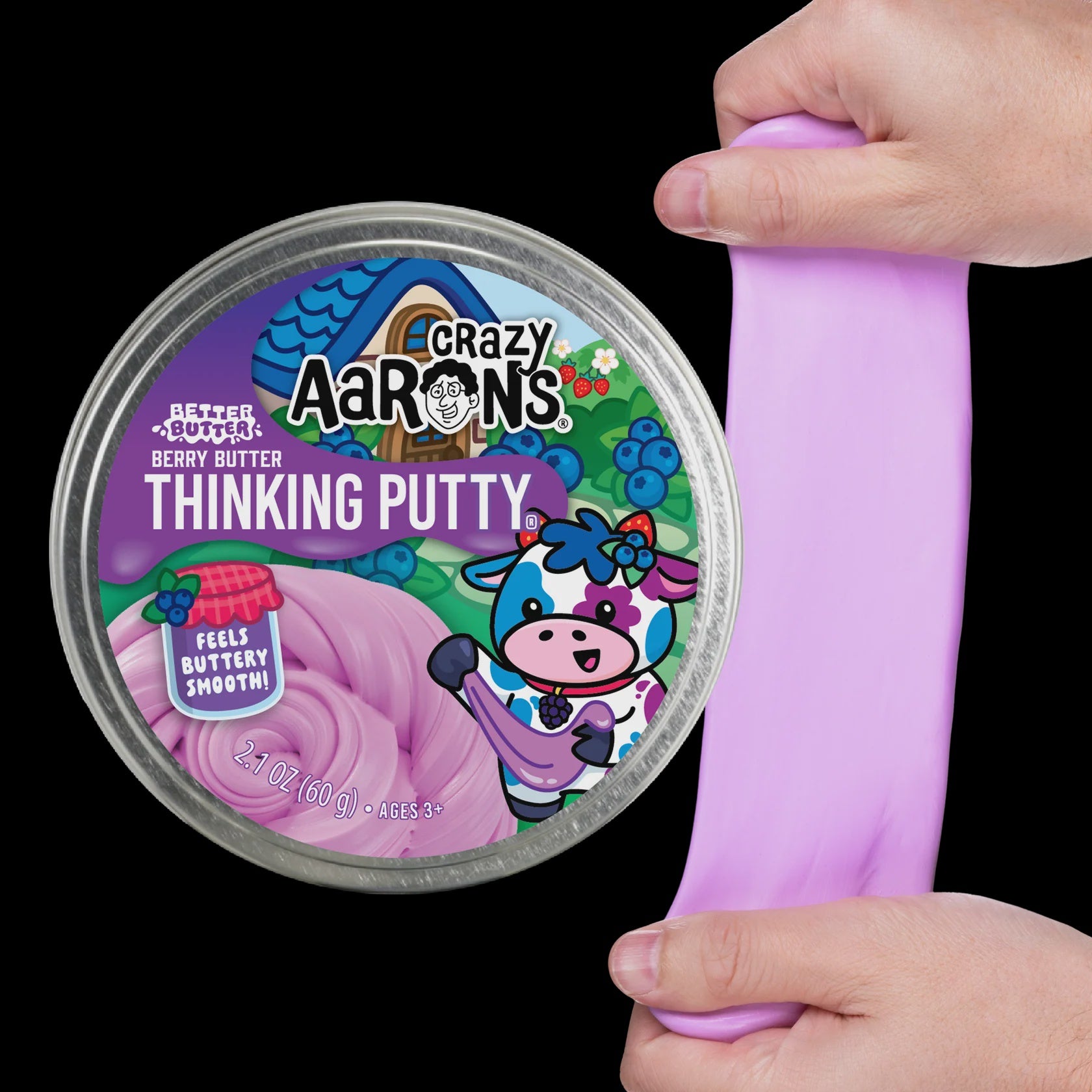 4" Thinking Putty - Better Butter Berry