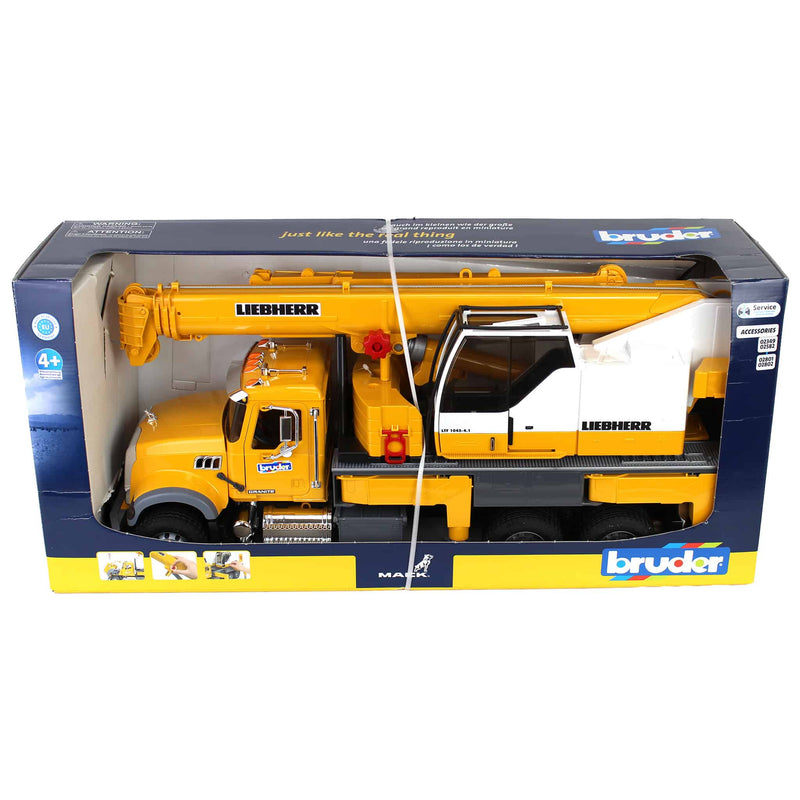 Bruder 02818 MACK Liebherr Crane Truck