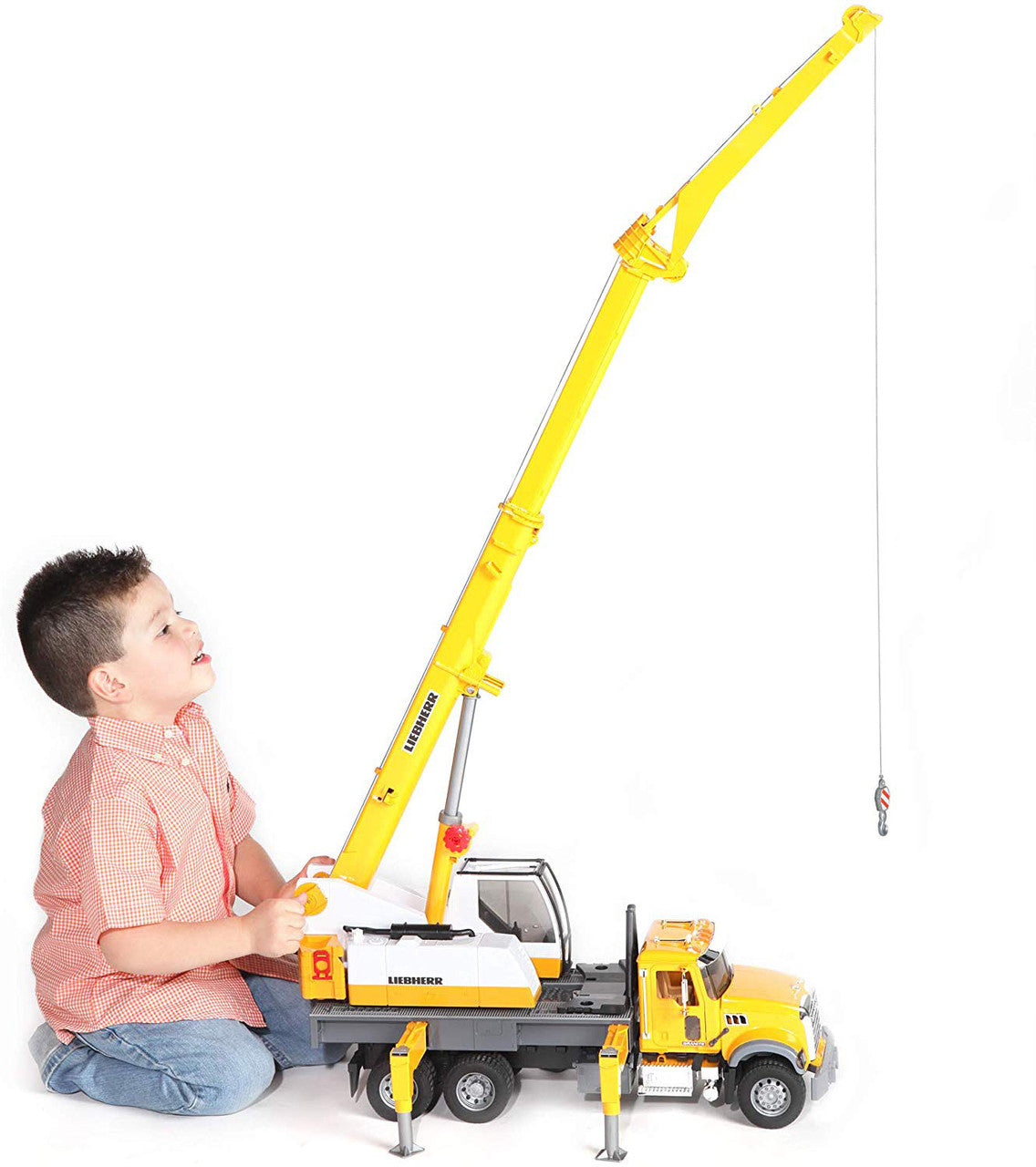 Bruder 02818 MACK Liebherr Crane Truck