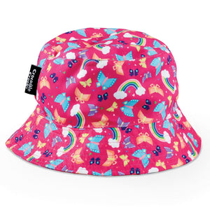 Garden Bucket Hat/Butterfly Rainbow