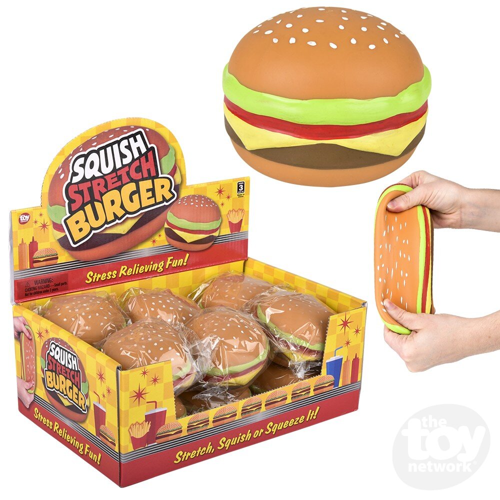 Squish Stretch Hamburger