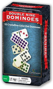 Double 9 Dominoes Tin