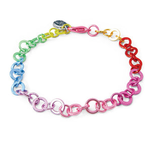 Charm Bracelet - Rainbow Chain Link