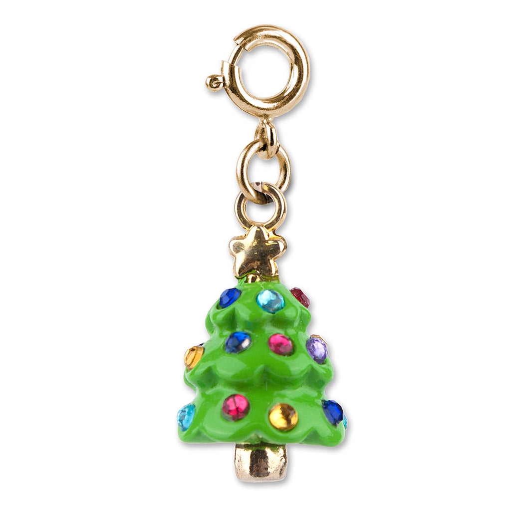 Charm - Gold Christmas Tree