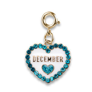 Charm - Gold Birthstone December