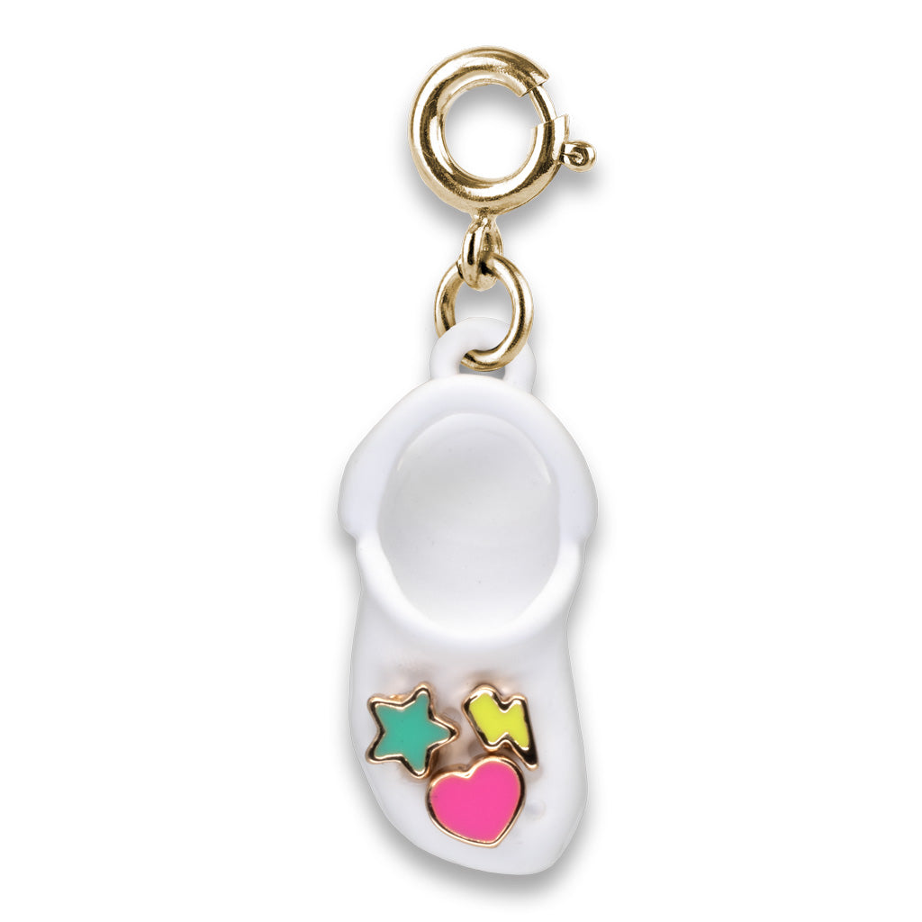 Charm - Gold Rubber Clog