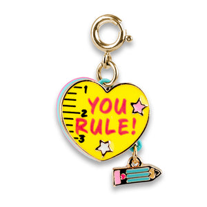 Charm - Gold You Rule Heart