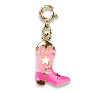 Charm - Gold Cowboy Boot