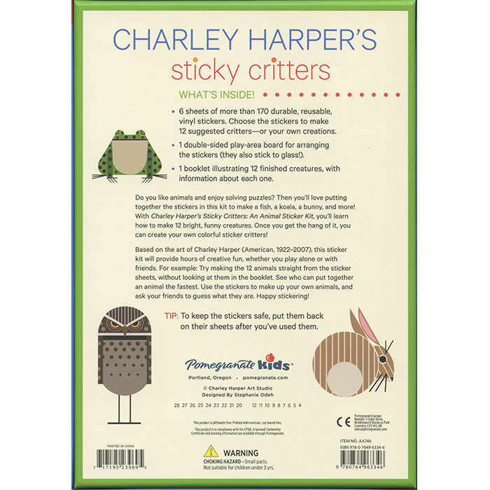 Charlie Harper's Sticky Critters Vol.2