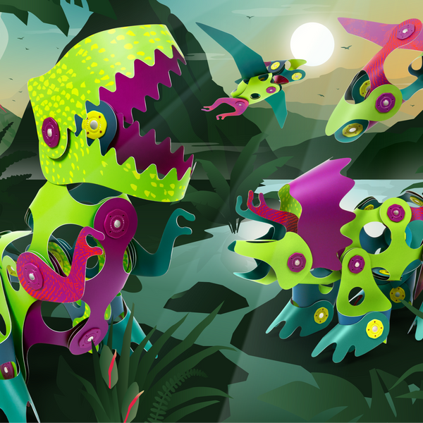 Clixo - Dino Adventure Pack