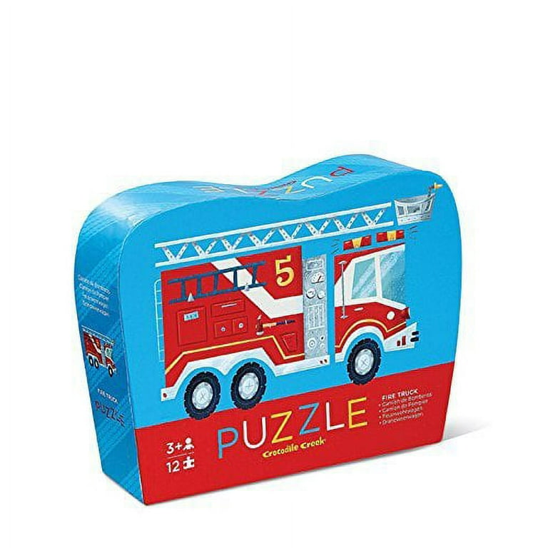 Fire Truck 12 Piece Jigsaw Puzzle
