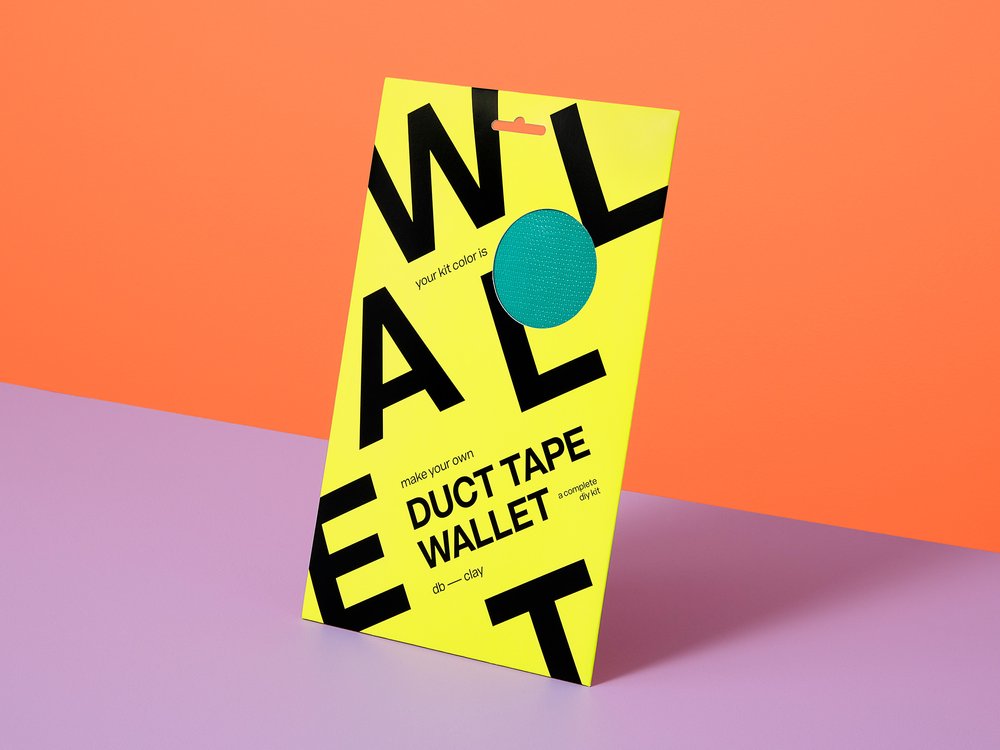 Duct Tape Wallet Kit - Teal