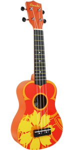 Ukulele - Orange Flower